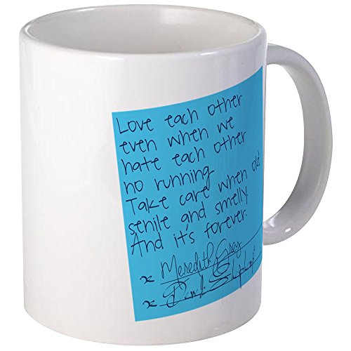 CafePress Grey's Anatomy Sticky Note Tasse Einzigartige Kaffeetasse Kaffeetasse Teetasse von CafePress