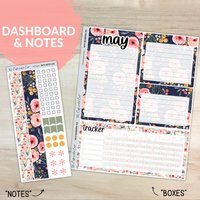 Dashboard & Notes Kit - Bergwiese [ Bk-056 ] von CaffeinatedCait