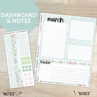Dashboard & Notes Kit - Pusteblumen [ Bk-037 ] von CaffeinatedCait