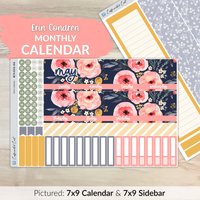 Kalender Kit Für Erin Condren Planer - Bergwiese [ Mk-056 ] von CaffeinatedCait