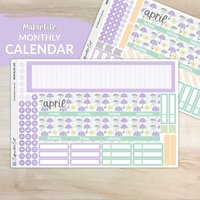 Kalender Kit Für Makselife Planners - April Showers [ Mk-048 ] von CaffeinatedCait