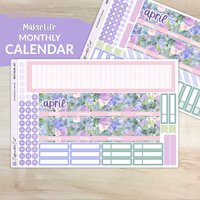 Kalender Kit Für Makselife Planners - Frühlingsstrauß [ Mk-047 ] von CaffeinatedCait