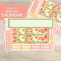 Kalender Kit Für Makselife Planners - Just Peachy [ Mk-054 ] von CaffeinatedCait