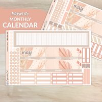 Kalender Kit Für Makselife Planners - Neutral Boho [ Mk-055 ] von CaffeinatedCait