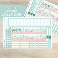 Kalender Kit Für Makselife Planners - Pustezahn [ Mk-037 ] von CaffeinatedCait