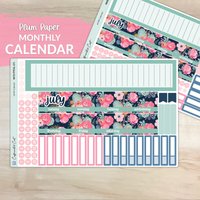 Kalender Kit Für Plum Paper Planer - Sweet Succulent [ Mk-075 ] von CaffeinatedCait