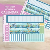 Kalender Kit Für Plum Paper Planners - Butterfly Meadow [ Mk-076 ] von CaffeinatedCait