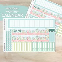 Kalender Kit Für Plum Paper Planners - Pustezahn [ Mk-037 ] von CaffeinatedCait