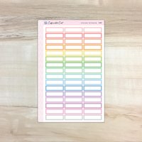 Outlines - Soft Rainbow Mix [ F-017 ] von CaffeinatedCait