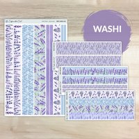 Washi Streifen - Lavendelfelder [ Wk-043 ] von CaffeinatedCait
