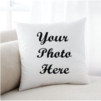 Personalisiertes Kissen Nach Eigenem Bild | 15x15 Zoll von CaffeineAndWine