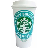starbucks Kaffeetasse Personalisiertes Geschenk Für Geburtstag Kaffeeliebhaber Sie Süße 16 Geschenke Mädchen Lehrer von CaffeineAndWine