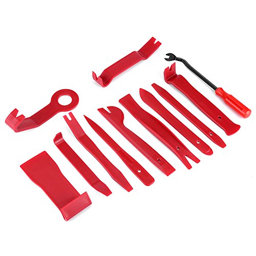 12 stück Auto Trim Removal Tool Set Kit Mit Stemmeisen Set Verschluss Entferner Auto Karosserie Reparatur Werkzeuge Zierleiste Innentür Armaturenbrett Entferner Für Automotive, Marine Und Flugzeuge von Cafopgrill