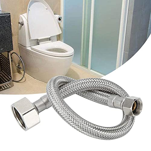 Cafopgrill 3 cm 7/8 Einlass 3/8 Auslass Gewinde Kupfer Toilette Geflochtene Wassereinlassschlauch Home Badzubehör von Cafopgrill