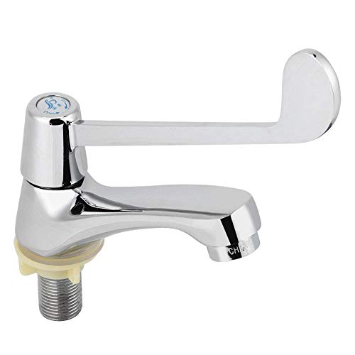 Wasserbecken Wasserhahn Wasserhahn Luftreiniger G1/2in Langstiel Medizin Single-Cold Küchenarmaturen Wasserfiltrationssystem für Krankenhauslabor von Cafopgrill