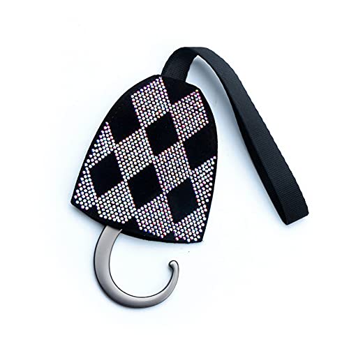 2 Teile Auto Kopfstützen Haken für Geldbörsen und Taschen, Multifunktionsversteckhaken mit Diamanten Universalfahrzeug Rücksitz Kleiderbügel Halter Haken (Color : Style 5) von Cages