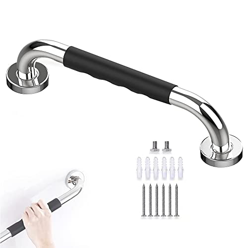 Rostfreier Haltegriff, Dusche Sicherheitsgriffe, Griff Badewanne, Edelstahl Haltegriff, für Bad, Badewanne, Treppe, Schlafzimmer, Küche, Anti-Rutsch, 304 Edelstahl, 40CM, Silber von CaiYuanGJ