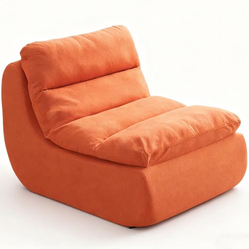 Caikbms Sitzsack, Memory Foam Sitzsack Für Erwachsene, Einzelsofa Mit Hoher Rückfederung, Bodenstuhl Für Kleine Räume Vakuumkompressionssofa, Geeignet Für Schlafzimmer Und Wohnzimmer B von Caikbms