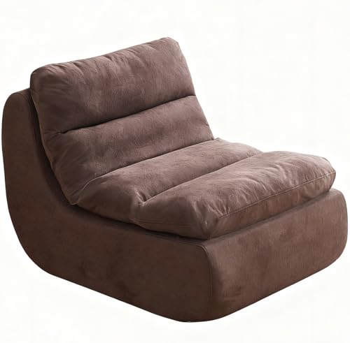 Caikbms Sitzsack, Memory Foam Sitzsack Für Erwachsene, Einzelsofa Mit Hoher Rückfederung, Bodenstuhl Für Kleine Räume Vakuumkompressionssofa, Geeignet Für Schlafzimmer Und Wohnzimmer C von Caikbms