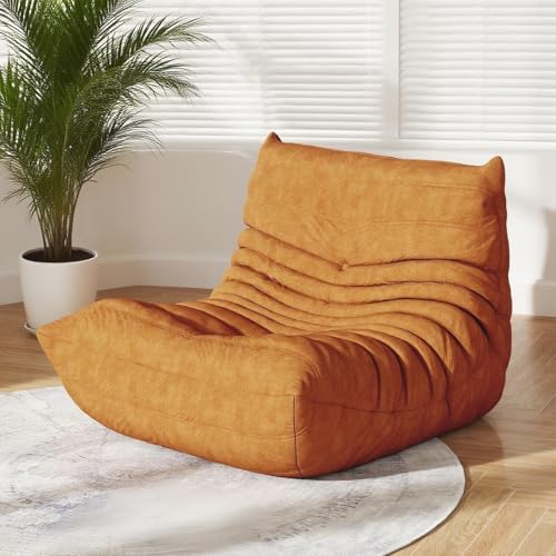 Caikbms Sitzsack, Sitzsacksofa In Erwachsenengröße Mit Weichem, Wasserdichtem Stoff Für Wohnzimmer, Wohnungen Leseecken Spiel Und Kinoräume B,Single von Caikbms