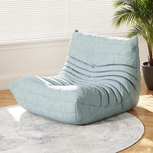 Caikbms Sitzsack, Sitzsacksofa In Erwachsenengröße Mit Weichem, Wasserdichtem Stoff Für Wohnzimmer, Wohnungen Leseecken Spiel Und Kinoräume D,Single von Caikbms