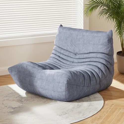 Caikbms Sitzsack, Sitzsacksofa In Erwachsenengröße Mit Weichem, Wasserdichtem Stoff Für Wohnzimmer, Wohnungen Leseecken Spiel Und Kinoräume E,Single von Caikbms