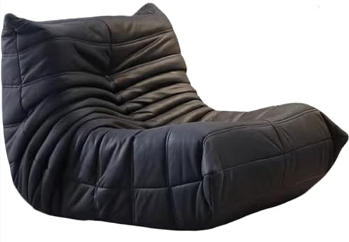 Caikbms Sitzsack Stuhl, Sitzsack Sofa Für Erwachsene Mit Hochelastischem Schaumstoff, Memory Schaum Und Rutschfester Unterseite, Geeignet Für Wohnzimmer Schlafzimmer Büro A,Single von Caikbms