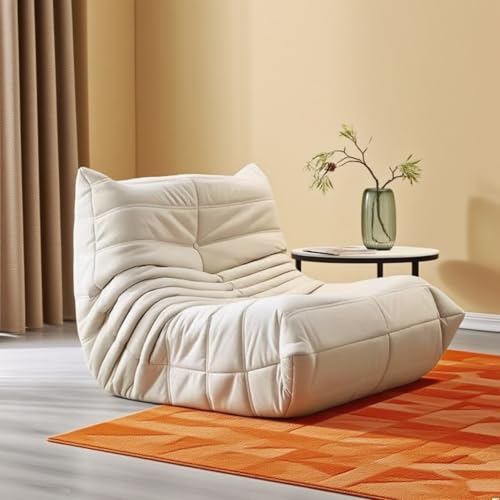 Caikbms Sitzsacksofa Für Erwachsene, Großer Sitzsacksessel, Sitzsacksessel Für Jugendliche, Hochdichter Komfortschaum, Sitzsack Für Wohnzimmer Oder Schlafzimmer A,Single von Caikbms