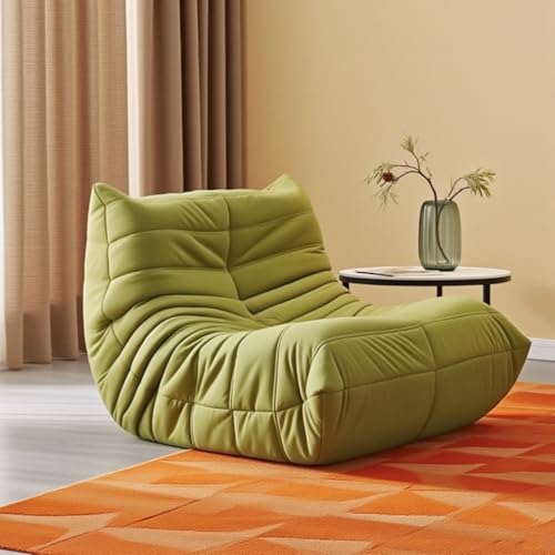 Caikbms Sitzsacksofa Für Erwachsene, Großer Sitzsacksessel, Sitzsacksessel Für Jugendliche, Hochdichter Komfortschaum, Sitzsack Für Wohnzimmer Oder Schlafzimmer B,Single von Caikbms