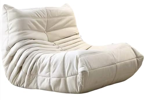 Sitzsack Stuhl, Sitzsack Sofa Für Erwachsene Mit Hochelastischem Schaumstoff, Memory Schaum Und Rutschfester Unterseite, Geeignet Für Wohnzimmer Schlafzimmer Büro C,Single von Caikbms