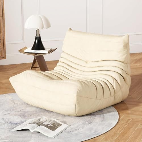 Sitzsäcke Für Erwachsene, Kaminsessel, Sitzsacksofa Für Jugendliche Mit Hochelastischem Schaumstoff, Sitzsack Mit Rutschfester Memory Schaum Unterseite Für Wohnzimmer Schlafzimmer Büro E,Single von Caikbms
