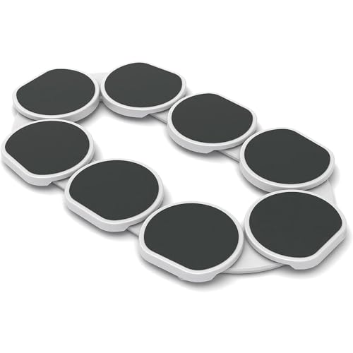 Caimcie Drehteller-Esstablett Drehbarer Drehteller Zum Servieren Von Speisen Mit 8 Hitzebeständigen Tabletts Tisch Ausziehbare Schiene Drehbares Tablett Leicht Zugängliches Tablett A Caimcie Drehteller-Esstablett Drehbarer Drehteller Zum Servieren Von Speisen Mit 8 Hitzebeständigen Tabletts Tisch Ausziehbare Schiene Drehbares Tablett Leicht Zugängliches Tablett A von Caimcie