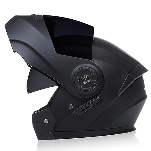Caimcie Integralhelm Motorrad Klappbarer Modularer Helm Mit Doppelvisier DOT/ECE Genehmigte Integralhelm Racing Helm Motocross Helm Rollerhelm for Damen Herren A,M/57-58CM Caimcie Integralhelm Motorrad Klappbarer Modularer Helm Mit Doppelvisier DOT/ECE Genehmigte Integralhelm Racing Helm Motocross Helm Rollerhelm for Damen Herren A,M/57-58CM von Caimcie