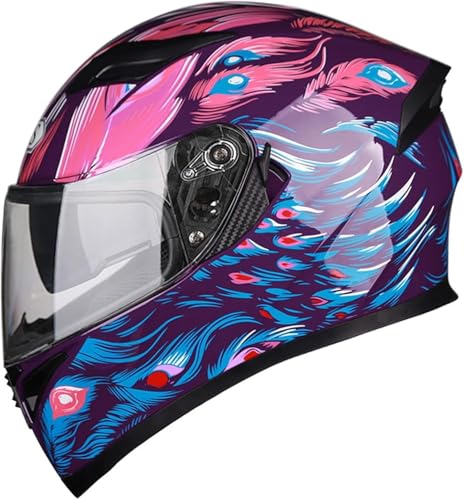 Caimcie Leichter Integralhelm für Motorradfahrer und Straßenfahrer mit klarer/getönter Sonnenblende, bequemer Unisex-Motorrad-Mopedhelm für Erwachsene, DOT/ECE-geprüft C,L=58-59cm Caimcie Leichter Integralhelm für Motorradfahrer und Straßenfahrer mit klarer/getönter Sonnenblende, bequemer Unisex-Motorrad-Mopedhelm für Erwachsene, DOT/ECE-geprüft C,L=58-59cm von Caimcie