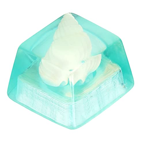 Artisan-Tastenkappe, Handgefertigte Harz-Tastenkappe Universelles Färbeverfahren Unverblassende Hitzebeständigkeit Langlebig für mechanische Tastaturen(#3) von Caiqinlen