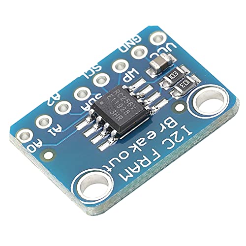 I2C FRAM Breakout, FRAM Breakout Board Speicher 2,7-5,5 V Speicher-IC-Modul mit 1 X-Modul für Speicher-IC-Entwicklungstools von Caiqinlen