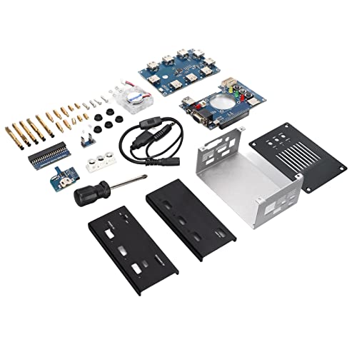 IO HUB RTC 32 MB, Metallgehäuse zum Basteln, hohe Haltbarkeit, IOBoard V6.1 für Projekte zum Basteln von Caiqinlen