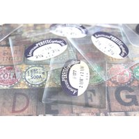 1 Vintage Rechteck Reiseuhr Kristall von CaityAshBadashery
