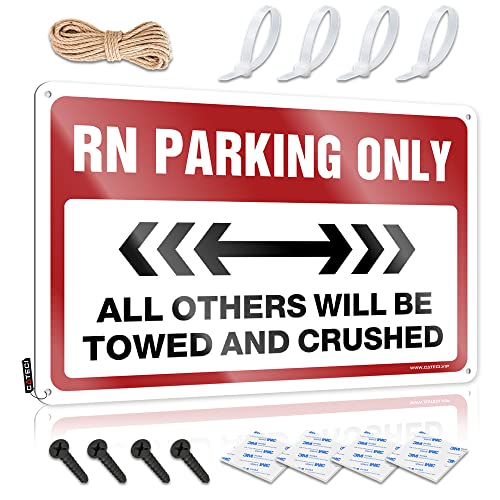 BBQ Signs Outdoor Rn Parking Only Blechschild Lustiges Garagen-Blechschild Bar Spiegel für Männerhöhle (Größe: 20 x 30 cm) von CakJuice