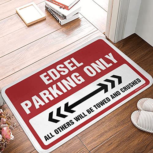 Bar-Mann-Höhlendekoration, Edsel-Parkplatz-Teppich, Western-Heimdekoration, lustige Dekoration für Bar (Größe: 50 x 80 cm) von CakJuice