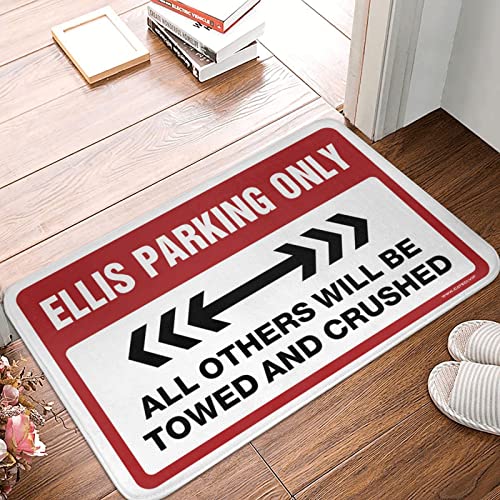 CakJuice Ellis Parkplatz-Teppich für Herren, Heimbedarf, Herbstdekoration (Größe: 40 x 60 cm) von CakJuice