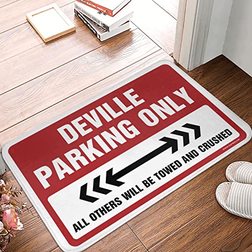 CakJuice Frühlings-Fußmatte, für den Außenbereich, Deville, Parkplatz, Fußmatte, für den Außenbereich, kühle Teppiche (Größe: 50 x 80 cm) von CakJuice