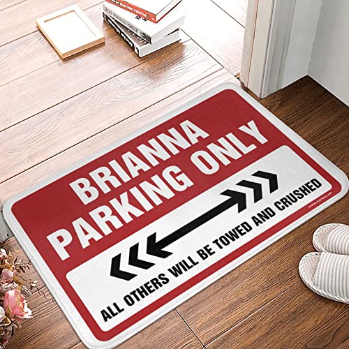 CakJuice Fußmatte für den Außenbereich, Brianna-Parkplatz, Teppich, Vorderfußmatte, Außentürmatte, groß (Größe: 50 x 80 cm) von CakJuice
