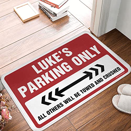 CakJuice Luke's Parking Only Teppich für Schlafzimmer, Tür, für Jungenzimmer (Größe: 40 x 60 cm) von CakJuice