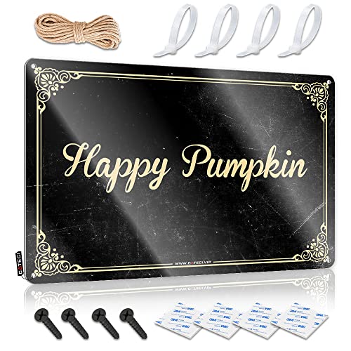CakJuice Lustige Warnschilder Happy Pumpkin Blechschild Pool Stuff Bar Rules Blechschild (Größe: 20 x 30 cm) von CakJuice