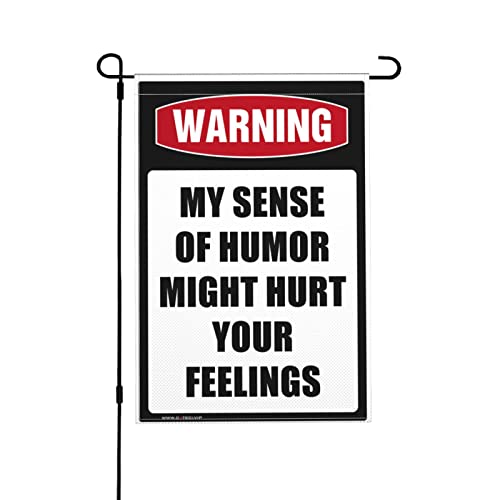 Halloween-Gartenflagge Warnung My Sense Of Humor Might Hurt Your Feelings! Gartenflagge Home Sweet Home Garden Flagge Sommer Hofflagge Halloween-Gartenflagge Warnung My Sense Of Humor Might Hurt Your Feelings! Gartenflagge Home Sweet Home Garden Flagge Sommer Hofflagge von CakJuice