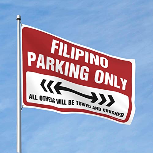 Home Bar Decor Filipino Parkplatzflagge Pool Zubehör Outdoor Veranda Dekor (Größe: 152 x 244 cm) von CakJuice