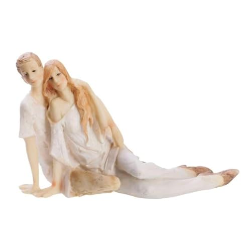 Cake Company Cake Topper Brautpaar modern sitzend ca. 10 cm I Hochzeit Tortendekoration für besondere Momente I Tortenfigur aus hochwertigem Material von Cake Company