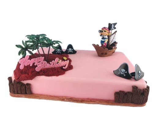 Cake Company Tortendekoration Kindergeburtstag | Motivtorte Piraten-Mädchen im Segelschiff | Kuchen und Torten schnell und einfach dekoriert Cake Company Tortendekoration Kindergeburtstag | Motivtorte Piraten-Mädchen im Segelschiff | Kuchen und Torten schnell und einfach dekoriert von Cake Company