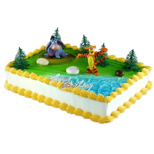 Cake Company Tortendekoration Winnie Poohs Freunde | Tortendeko Kindergeburtstag und Geburtstag | Motivtorte Winnie Pooh von Cake Company